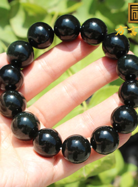 方言和田玉塔县油润细腻青玉手串