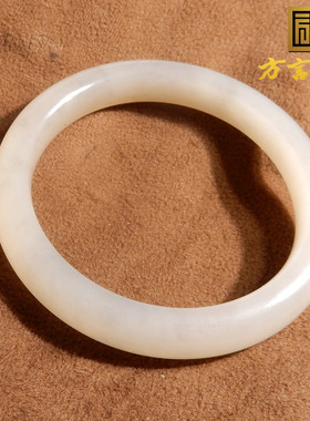 青海老坑料高冰浓藕粉58mm手镯