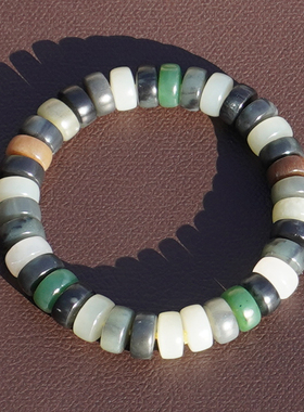 方言和田玉新疆青花楼兰多宝手串