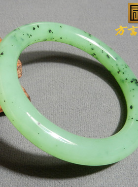 方言和田玉正品俄料老坑碧玉