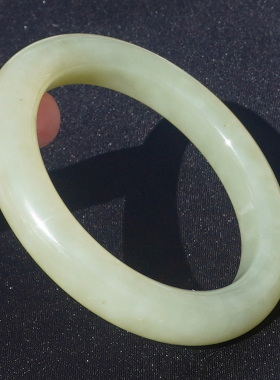 方言和田玉且末细润青黄口料手镯