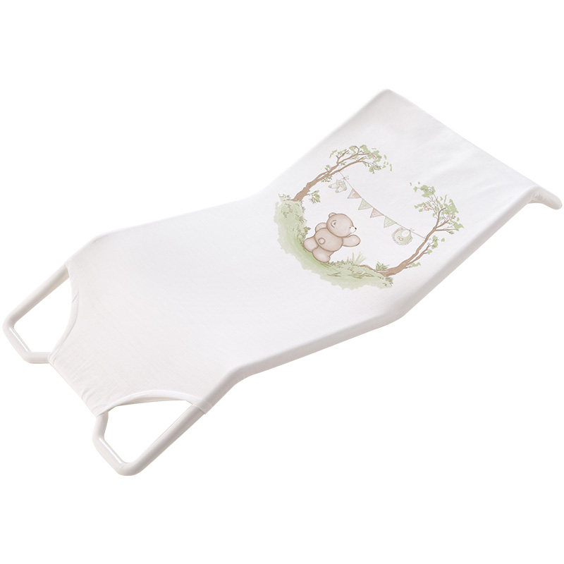 【商场同款】拉比纱布沐浴床新生婴儿洗澡躺托宝宝浴盆防滑可坐躺,淘宝优惠券,粉丝福利购,淘宝优惠卷