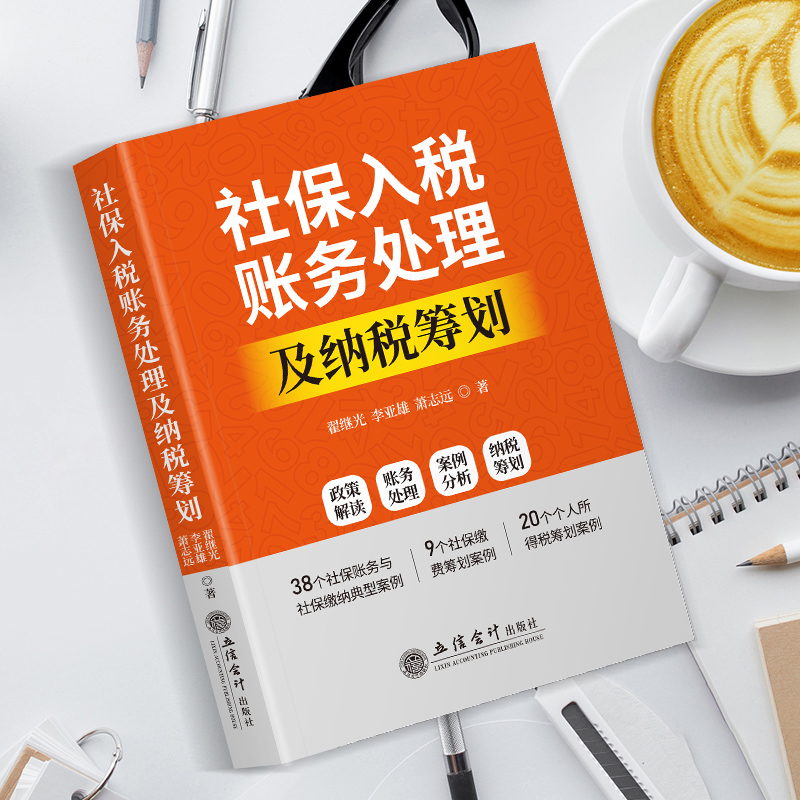 2021年新版 社保入税账务处理及纳税筹划 政策解读财务处理案例分析纳税筹划 管理会计 - 图1