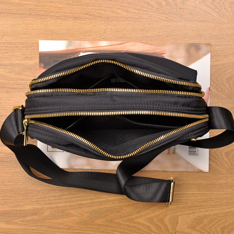 帆布斜挎包女2025新款妈妈包多层单肩斜挎休闲防水时尚牛津布包包,淘宝优惠券,粉丝福利购,淘宝优惠卷