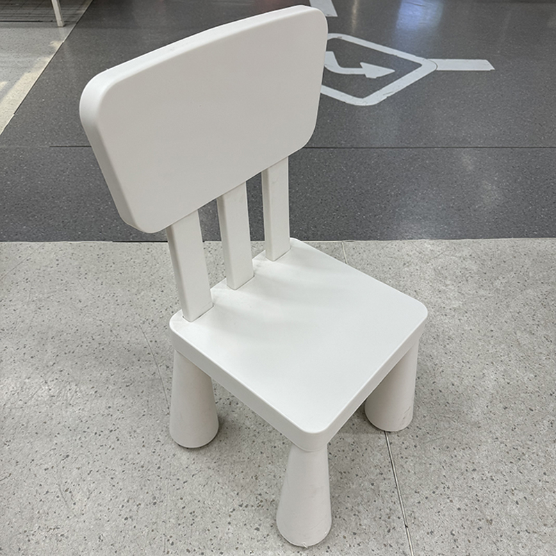 良宜家居儿童椅子幼儿园靠背椅加厚板凳宝宝餐椅塑料小椅子小凳子 - 图1