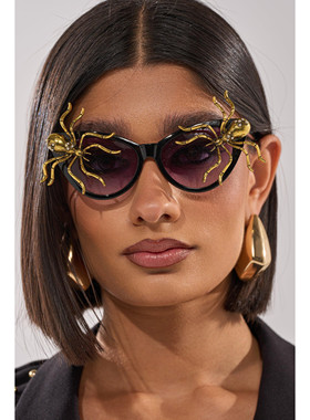 夸张派对搞怪眼镜暗黑系凹造型