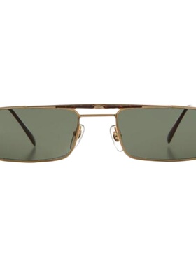 美国代购复古金色玳瑁飞行员眼镜