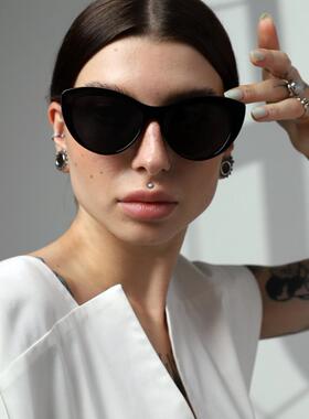 Tortoise手作玳瑁偏光女士太阳镜