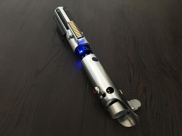 英国代购Lightsaber㊣手作简约哥特朋克不锈钢铝光剑道具-图3