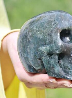 美国代购拉长石哥特装饰摆件