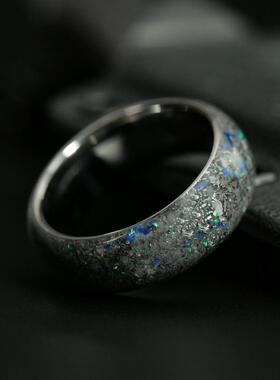 蛋白石陨石碳化钨银河系夜光戒指