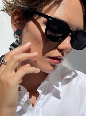 美国代购手作偏光中性太阳镜