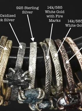 玫瑰金天然蓝宝石戒指爪镶羽毛