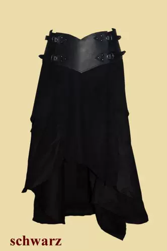 Германия покупка юбка 代 ручная ручная рука панк панк кожаная текстильная текстильная комфортная юбка эльфи