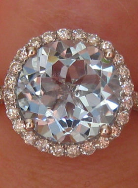 美国代购delicate㊣海蓝宝石