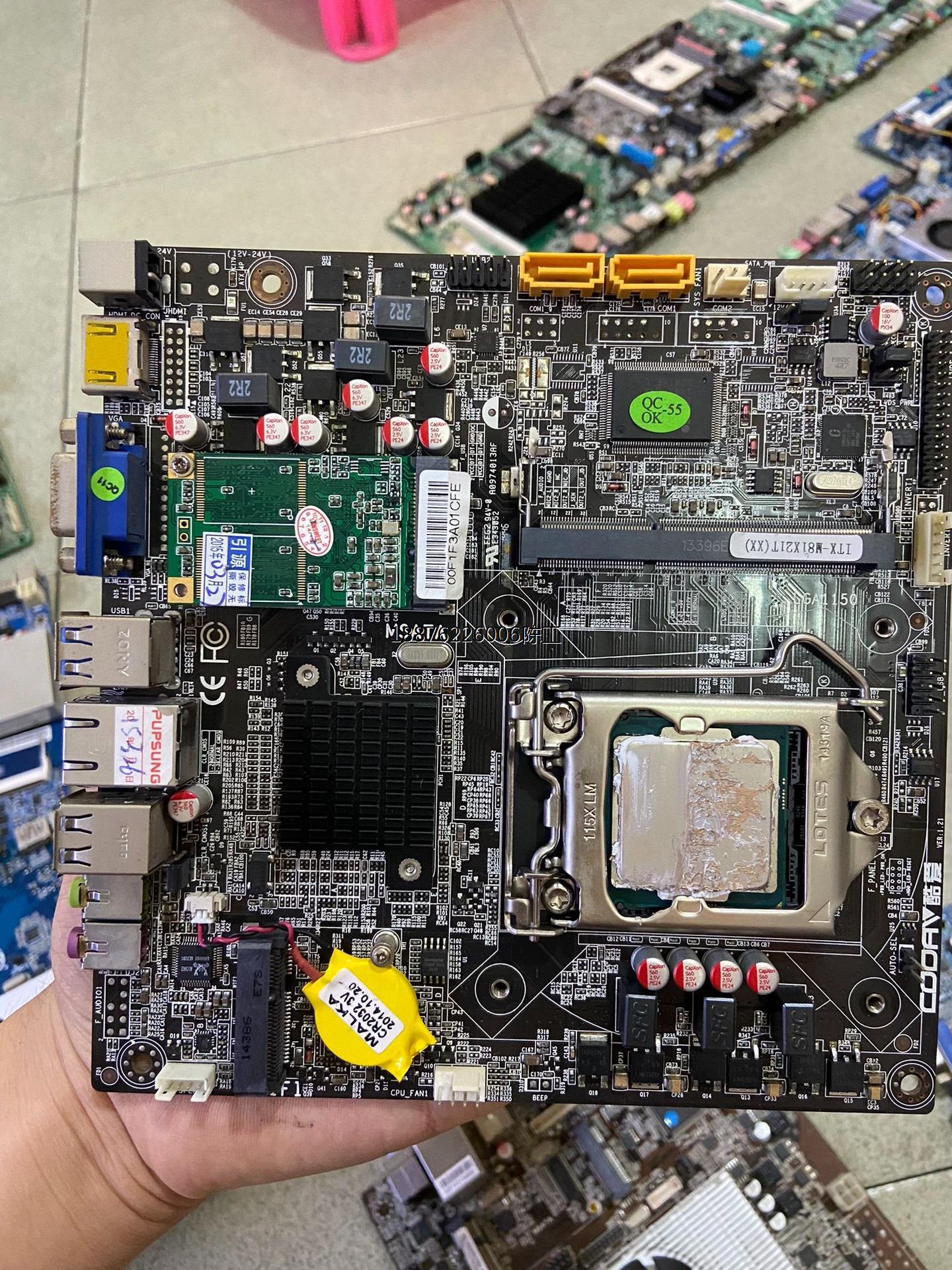 ITX-M81X21T拆机一体机小主板1150针接口，包-图0