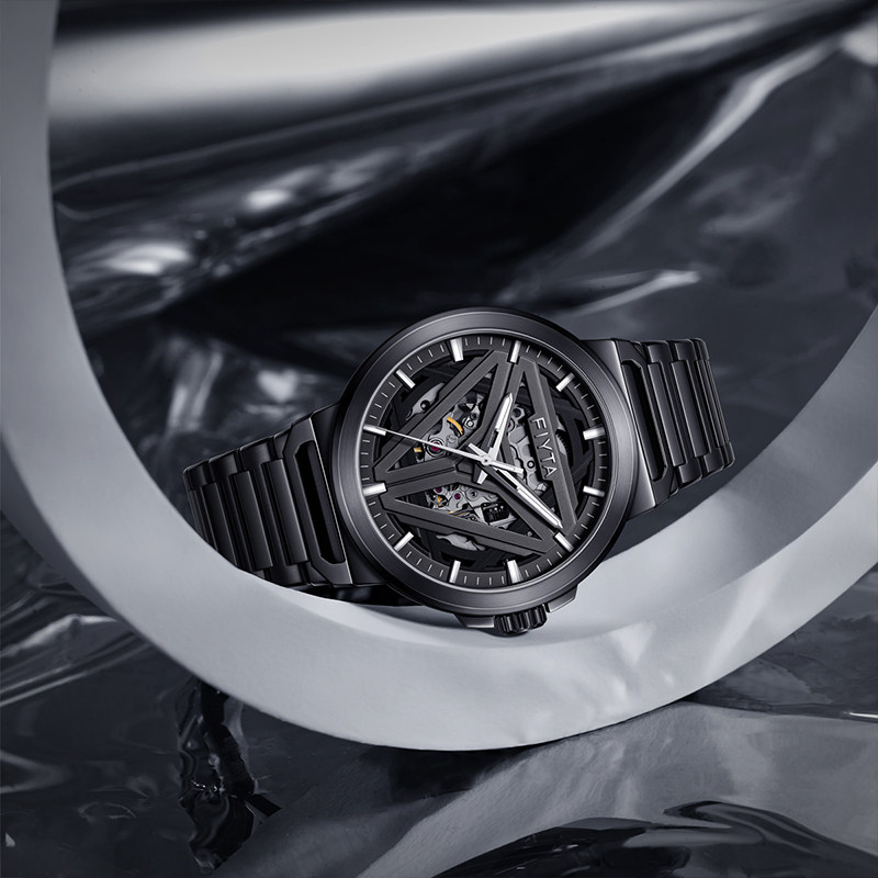 飞亚达星际系列太空舱男自动机械表 飞亚达国产腕表