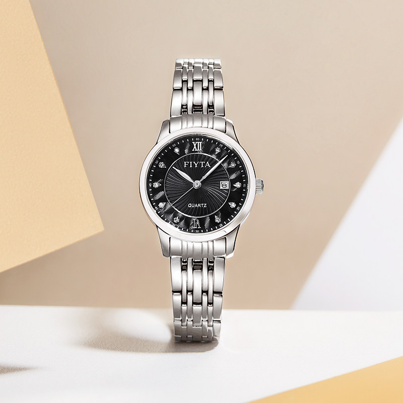 专柜同款飞亚达防水镶钻女士石英表 飞亚达国产腕表