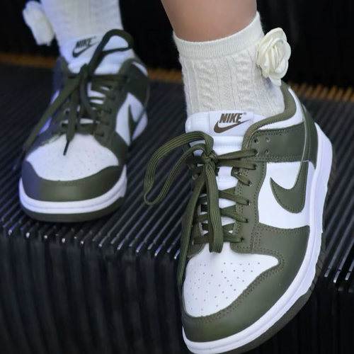 Nike Dunk Low 耐克巧克力白灰薄荷绿粉紫女款低帮板鞋 DD1503 - 图2