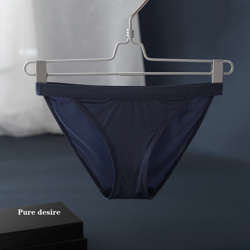 少女风丝滑冰丝内裤女款低腰性感纯欲胖mm大码三角短裤夏季薄款,淘宝优惠券,粉丝福利购,淘宝优惠卷