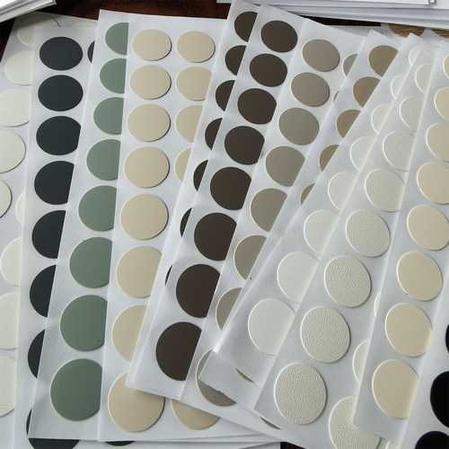 家具三合一螺丝孔15毫米小号美纹环美贴衣柜遮盖贴钉子遮丑孔贴纸 - 图1