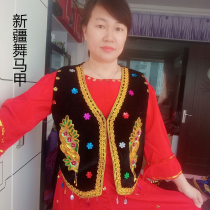 New Thermal Pin Dance Costume Performance Clothing Xinjiang Ethnic Clothing Wear Stage Costume Mens Ma A