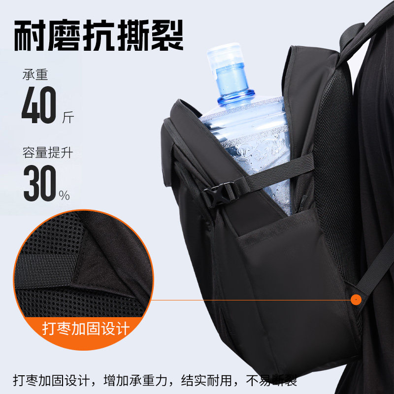 Li Ning Sports Backpack New Outdoor Travel Bag Commuting Men's and Women's Casual Backpack Computer Student School Bag Authentic