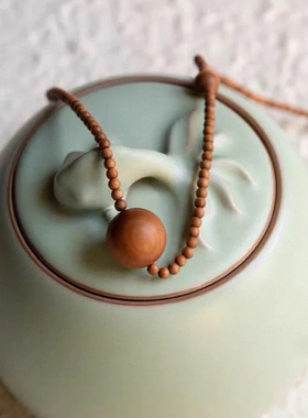 檀香老山檀香百搭通用时尚项链