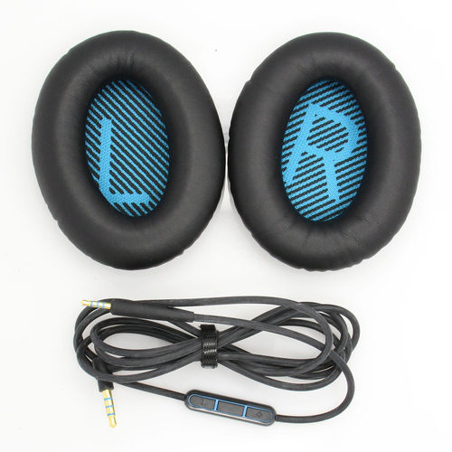 博士/Bose QC25 耳机皮套 音频线 真蛋白质耳罩 海绵套 耳机配件 - 图2