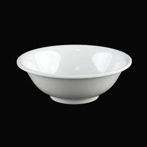 丰美餐厅密胺仿瓷餐具 密胺抗耐高温面碗饭碗汤碗塑料碗菜碗5005 - 图2
