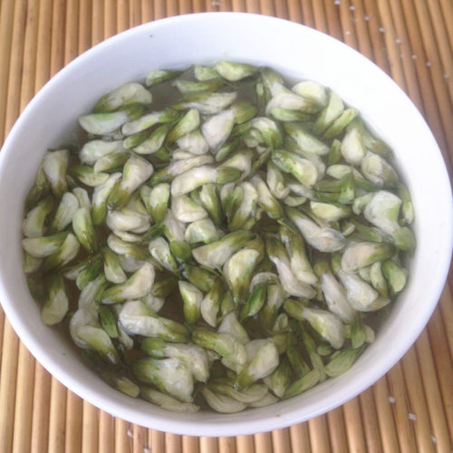 洋槐花干野生特价26年新河南特产槐花麦饭饼 新鲜刺槐花茶500克 - 图2