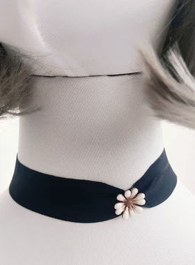 30元包邮可爱小公主choker复古弹力带短项链颈链（送同款耳钉）