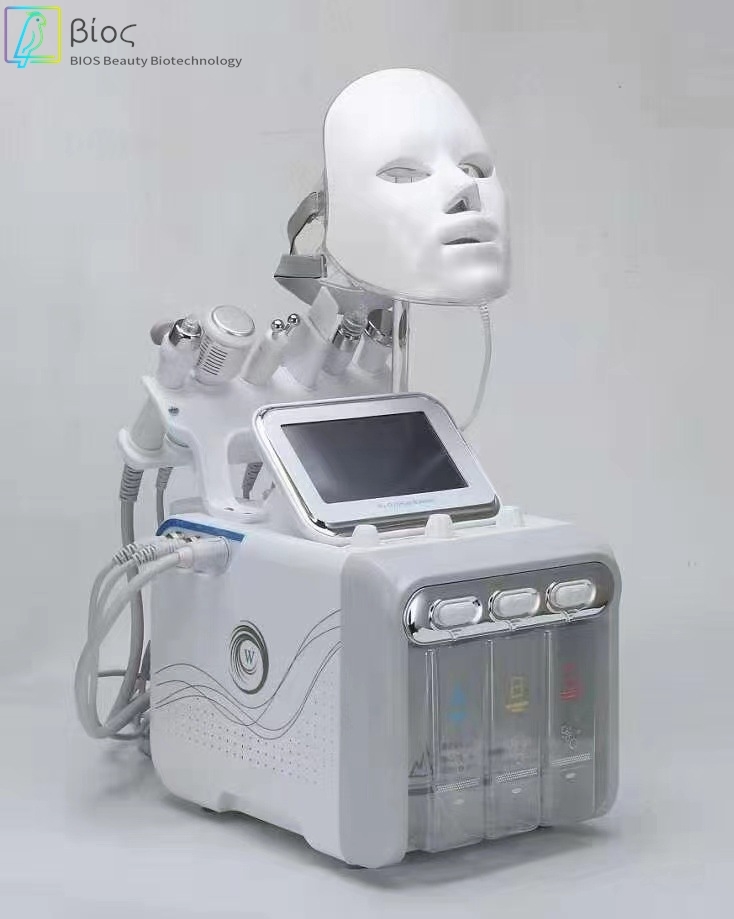 韩国一代氢氧小气泡美容仪器超微七合一清洁水氧皮肤综合管理仪-图2