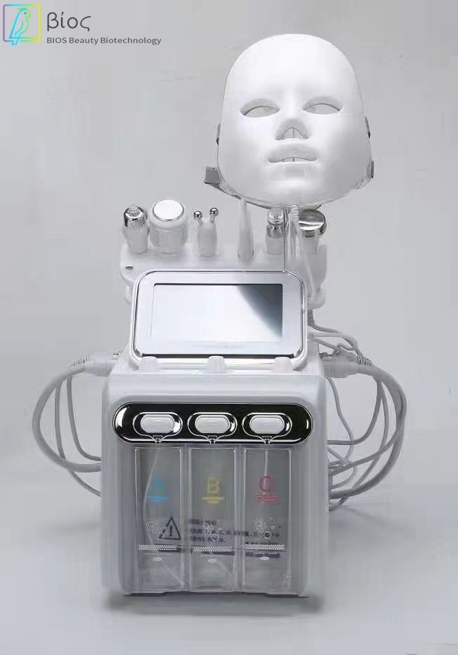 韩国一代氢氧小气泡美容仪器超微七合一清洁水氧皮肤综合管理仪-图1