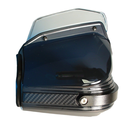 踏板摩托车手把挡风护手罩afr125s裂行uy巧格i鸿ncr车把风挡改装f - 图3