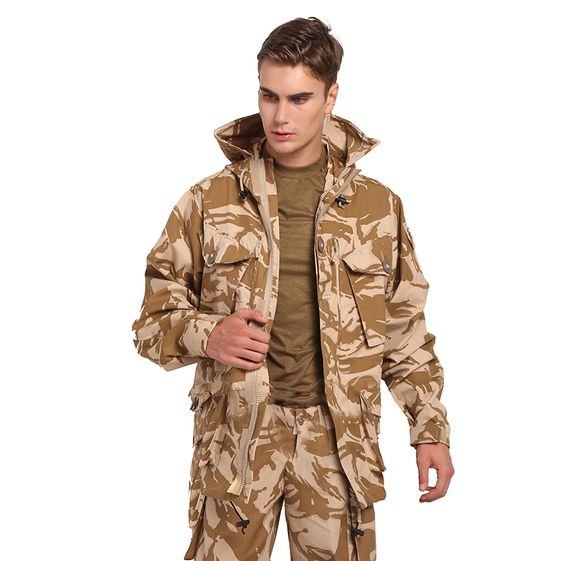 英军公发军版SMOCK沙漠风衣M65军迷夹克男军迷户外战术作战服外套-图3
