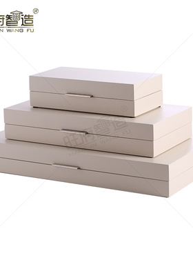 软装卧室样板间收纳摆件首饰盒