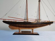 Wood Simulation 1 Ratio 72 Full Rib Blue Nose Number Sailing Ship Model Kit Full Solid Wood Assembled Model Boat