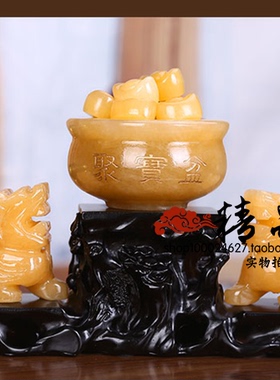 招财家居客厅玄关动物装饰品摆件