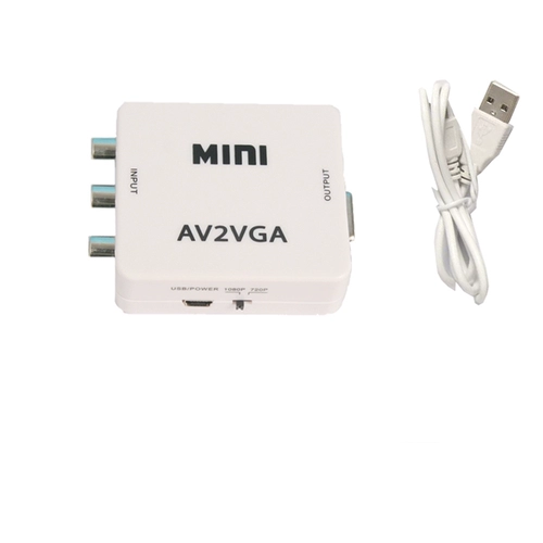 Mini AV в VGA Converter Line Machine Top Box Modization Video TV ОТКЛЮЧЕНИЕ ДЛЯ КОМПЬЮТЕРСКИЙ ВЗГОД