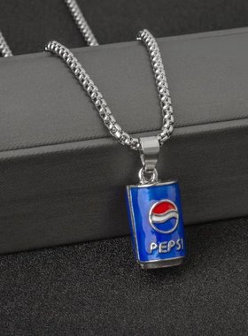 潮男长款瓶子吊坠复古女时尚个性