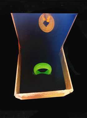 天然玉石夜光戒指女指环时尚礼物