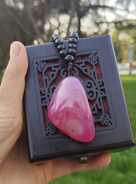 玛瑙随形车挂腰佩手把玩件挂饰玉