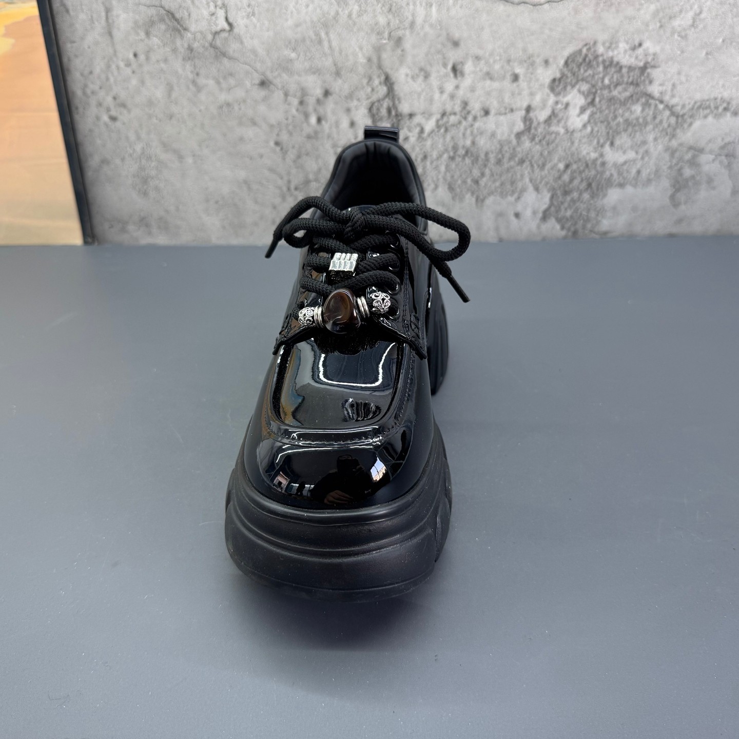 2026春季新款撤柜断码英伦风时尚百搭厚底增高深口纯色单鞋女鞋,淘宝优惠券,粉丝福利购,淘宝优惠卷