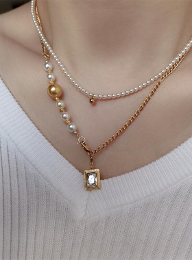 RUKL女珍珠万能扣延长链