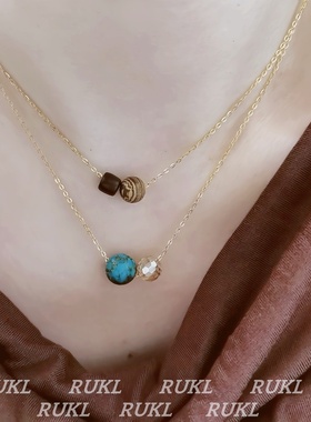 复古也闪耀内心禅意静心项链