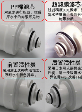 美的麦克罗卡接式滤芯韩式PP棉滤芯E2 2711-S2