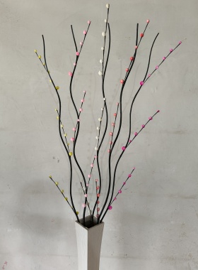 真叶脉花苞干花花束客厅落地摆放家居室内装饰品拆塔干支花艺套装