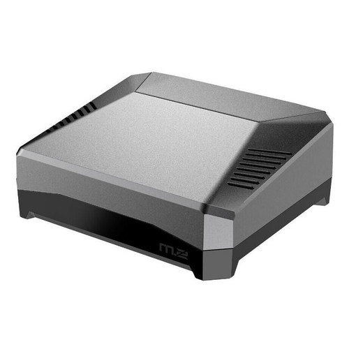 树莓派4B Argon ONE金属铝外壳M2 SATA NVMe SSD硬盘扩展温控风扇 - 图0