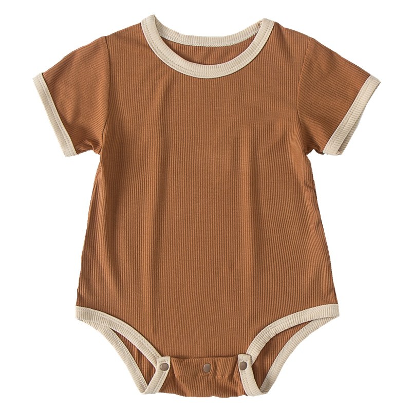 莫代尔婴儿包屁衣夏季睡衣背心三角哈衣连体衣短袖夏装宝宝衣服薄,淘宝优惠券,粉丝福利购,淘宝优惠卷